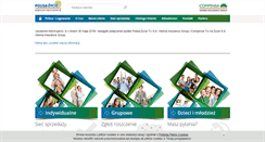 Desktop Screenshot of polisa-zycie.pl
