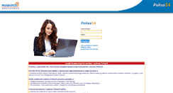 Desktop Screenshot of polisa24.polisa-zycie.pl
